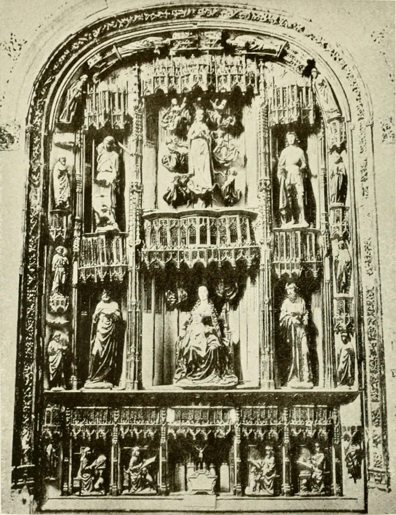 An illustration from Leon, Burgos and Salamanca; a historical and descriptive account, 1908, leaf 473