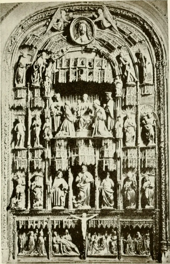 An illustration from Leon, Burgos and Salamanca; a historical and descriptive account, 1908, leaf 474
