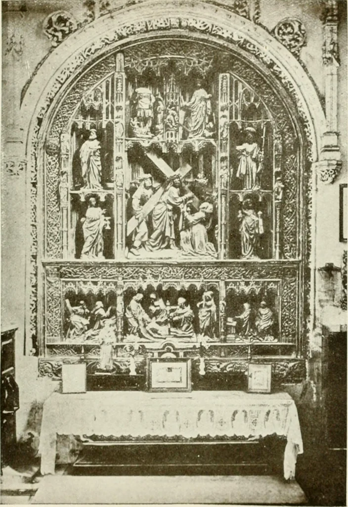 An illustration from Leon, Burgos and Salamanca; a historical and descriptive account, 1908, leaf 476