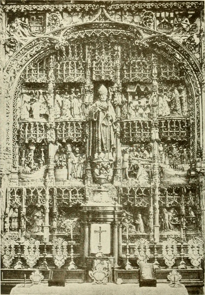 An illustration from Leon, Burgos and Salamanca; a historical and descriptive account, 1908, leaf 479