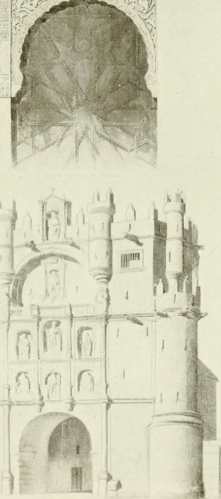 An illustration from Leon, Burgos and Salamanca; a historical and descriptive account, 1908, leaf 484