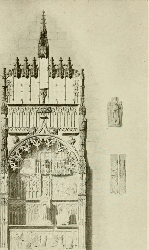 An illustration from Leon, Burgos and Salamanca; a historical and descriptive account, 1908, leaf 485