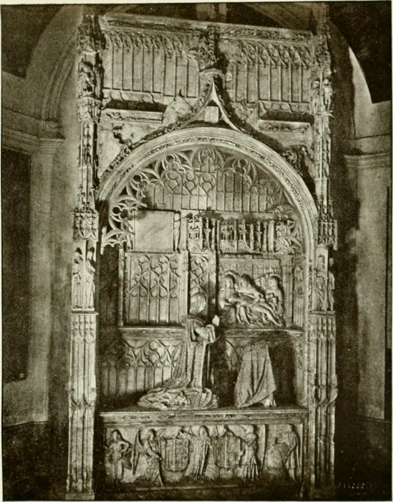 An illustration from Leon, Burgos and Salamanca; a historical and descriptive account, 1908, leaf 486