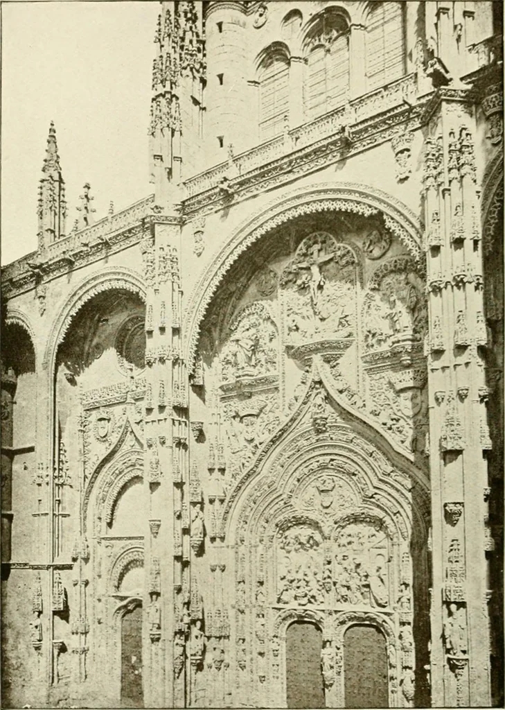 An illustration from Leon, Burgos and Salamanca; a historical and descriptive account, 1908, leaf 543