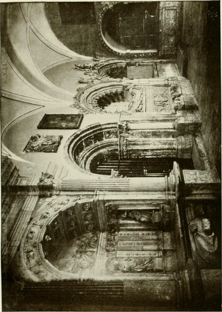 An illustration from Leon, Burgos and Salamanca; a historical and descriptive account, 1908, leaf 546