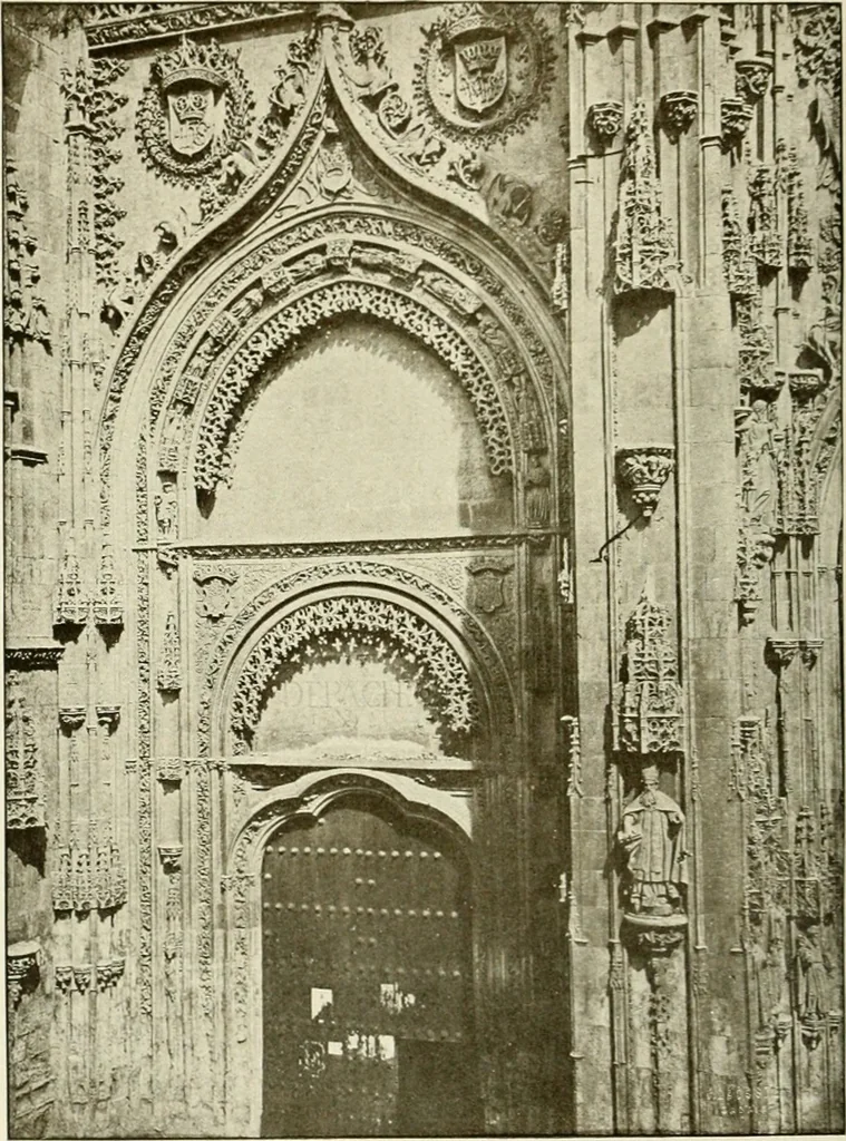 An illustration from Leon, Burgos and Salamanca; a historical and descriptive account, 1908, leaf 553