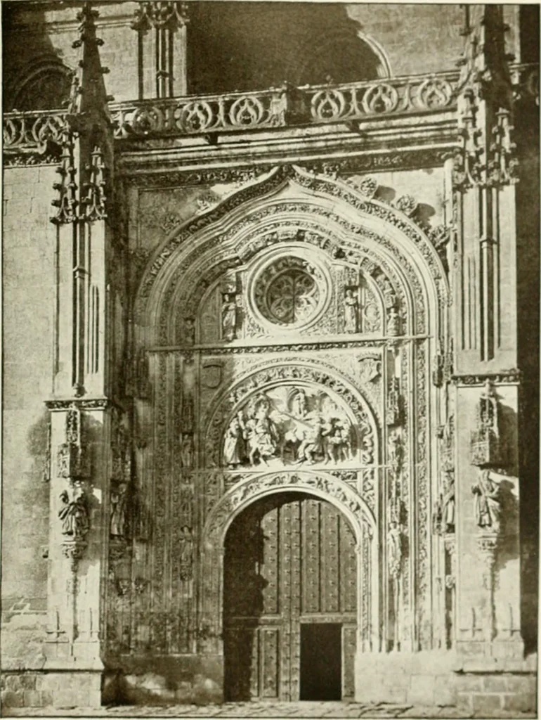 An illustration from Leon, Burgos and Salamanca; a historical and descriptive account, 1908, leaf 554