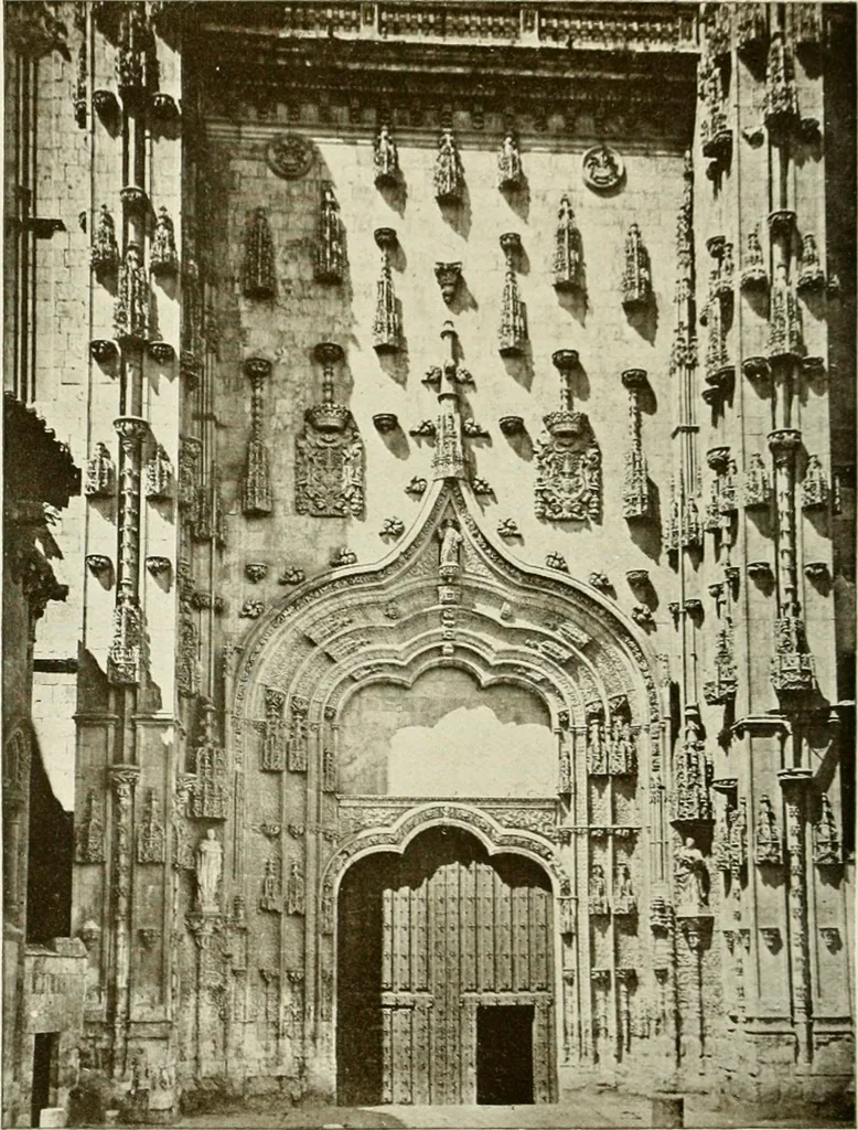 An illustration from Leon, Burgos and Salamanca; a historical and descriptive account, 1908, leaf 555
