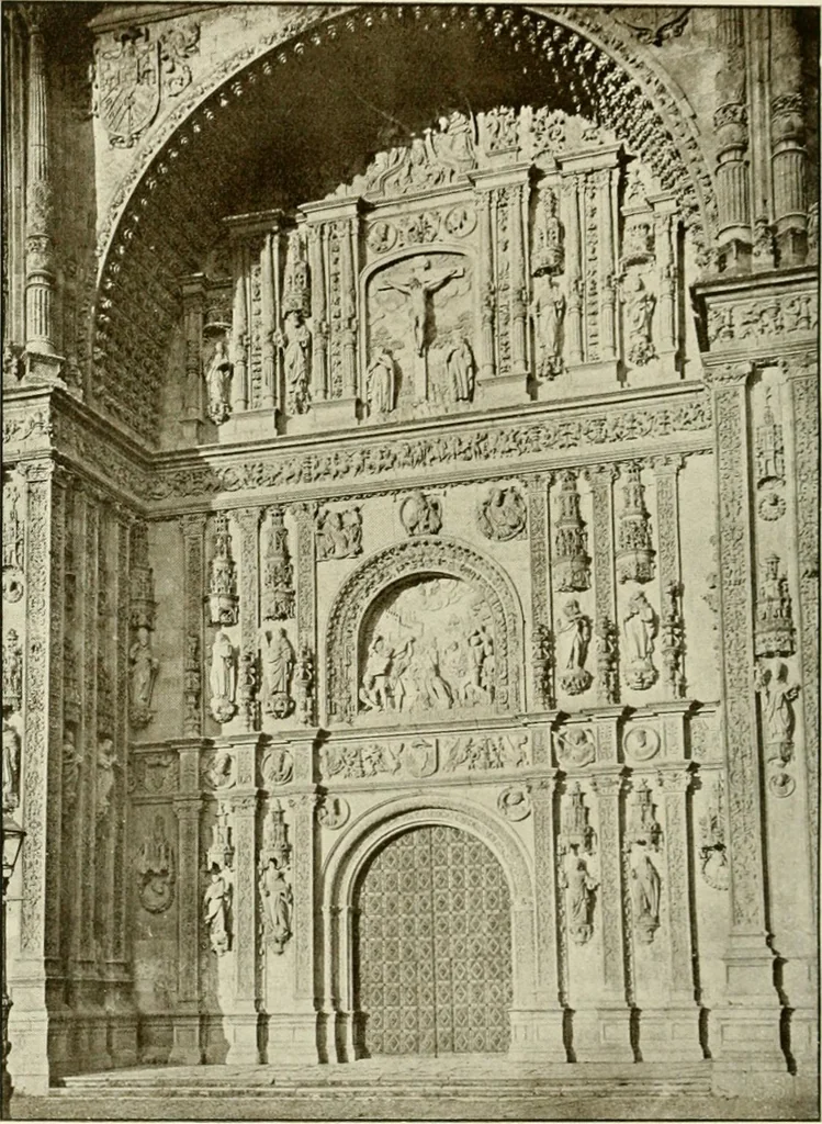 An illustration from Leon, Burgos and Salamanca; a historical and descriptive account, 1908, leaf 563