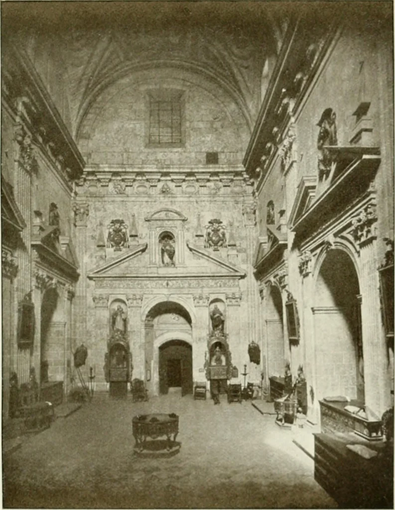 An illustration from Leon, Burgos and Salamanca; a historical and descriptive account, 1908, leaf 568