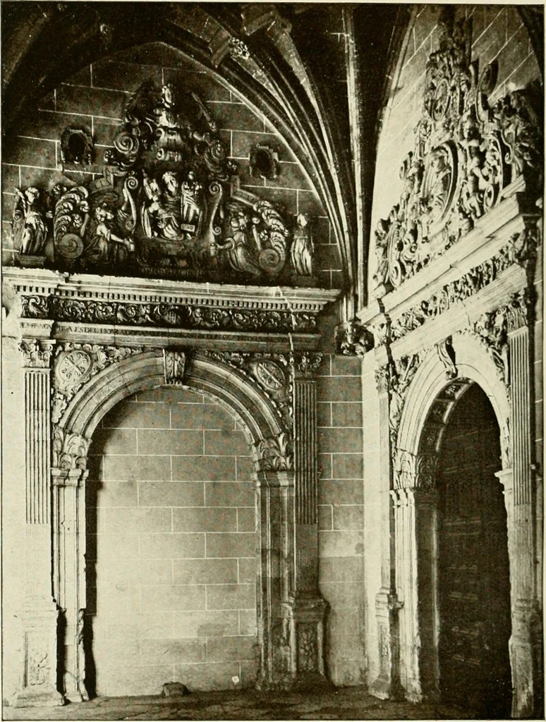 An illustration from Leon, Burgos and Salamanca; a historical and descriptive account, 1908, leaf 569