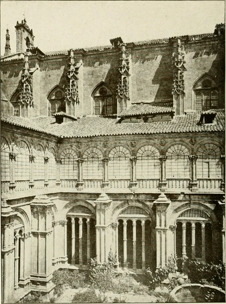 An illustration from Leon, Burgos and Salamanca; a historical and descriptive account, 1908, leaf 571