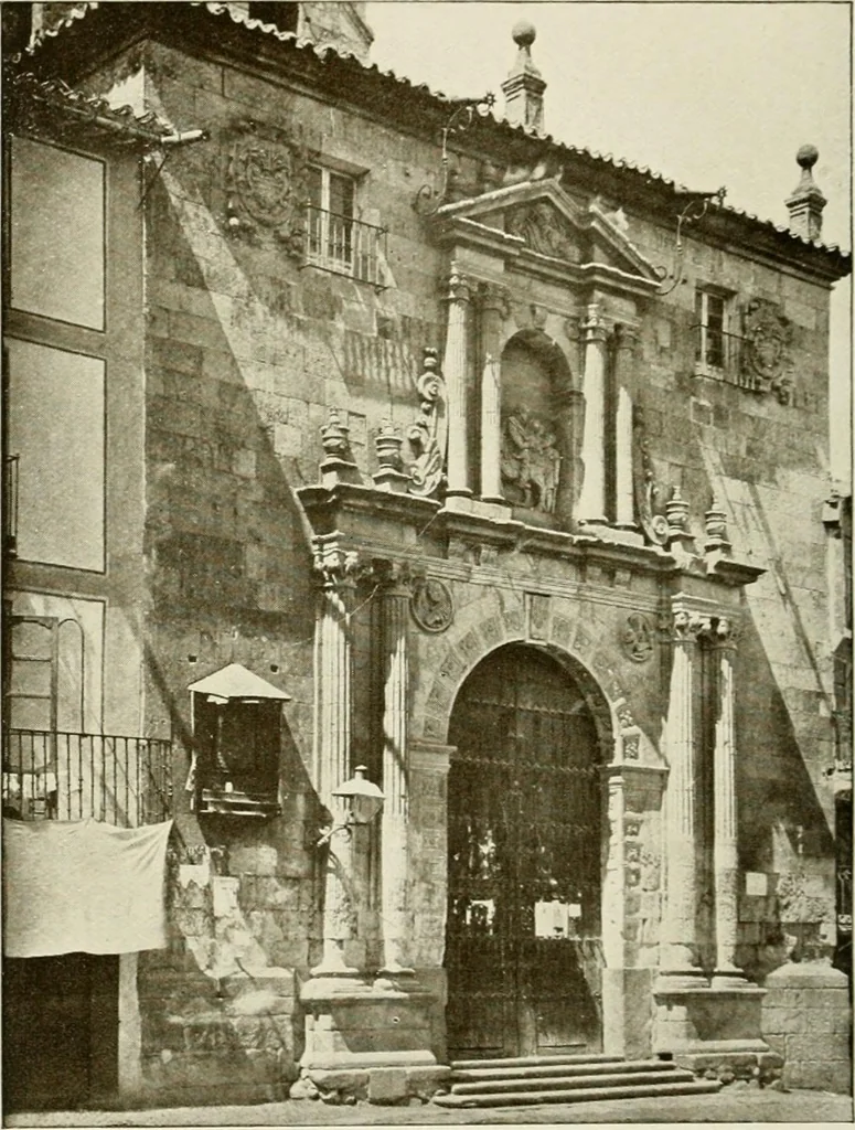 An illustration from Leon, Burgos and Salamanca; a historical and descriptive account, 1908, leaf 573