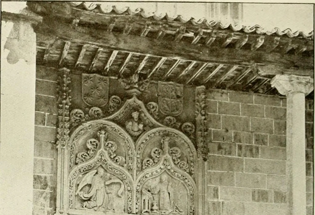 An illustration from Leon, Burgos and Salamanca; a historical and descriptive account, 1908, leaf 577