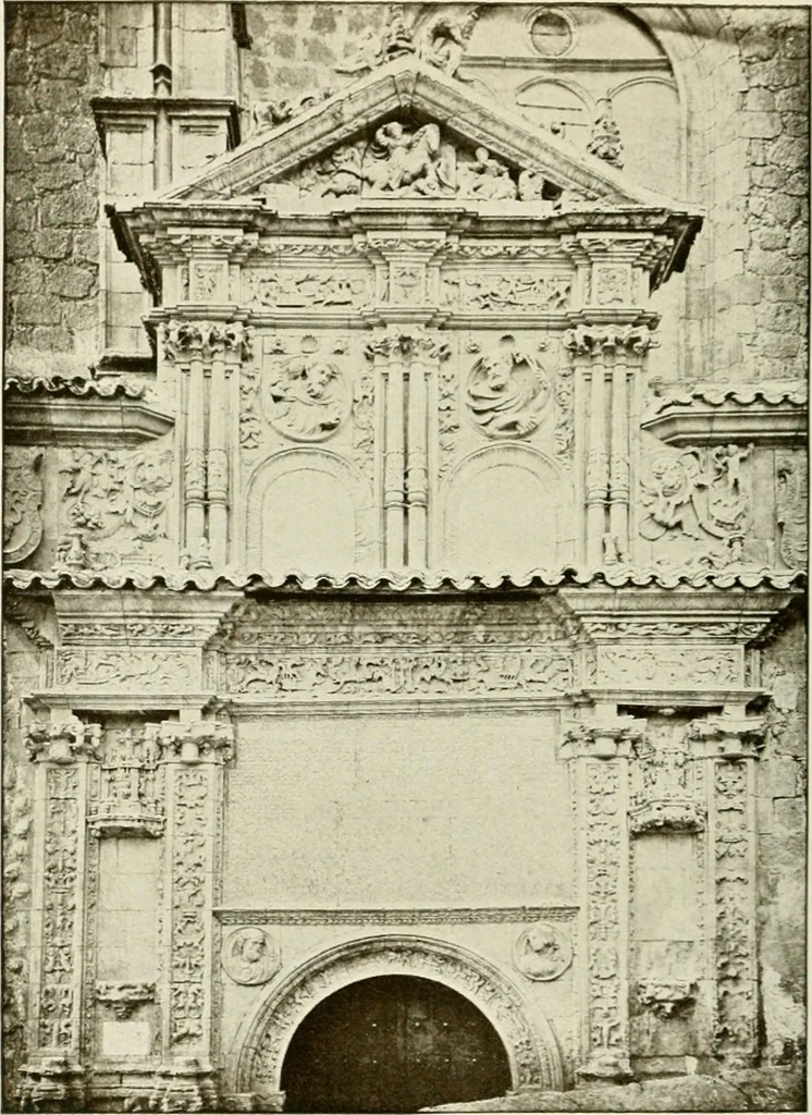 An illustration from Leon, Burgos and Salamanca; a historical and descriptive account, 1908, leaf 579