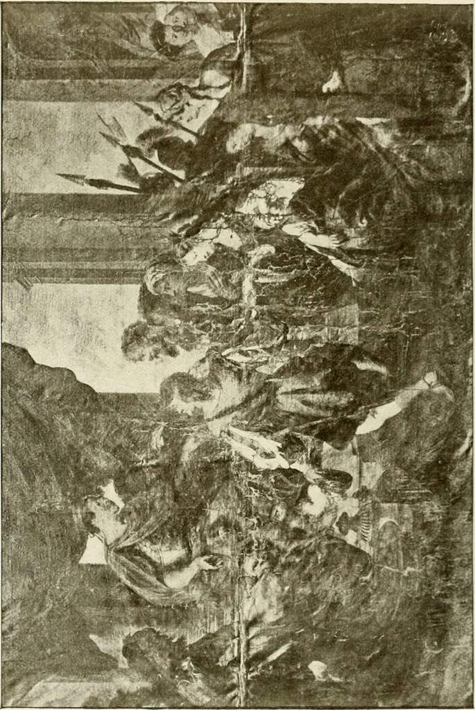 An illustration from Leon, Burgos and Salamanca; a historical and descriptive account, 1908, leaf 585