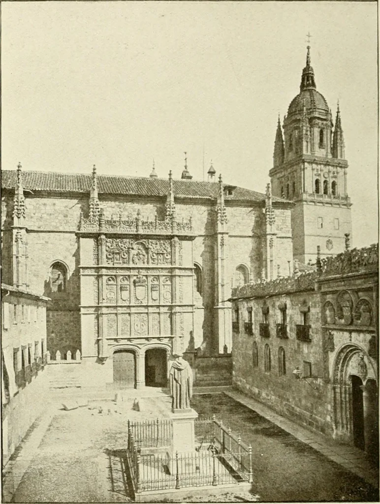 An illustration from Leon, Burgos and Salamanca; a historical and descriptive account, 1908, leaf 587