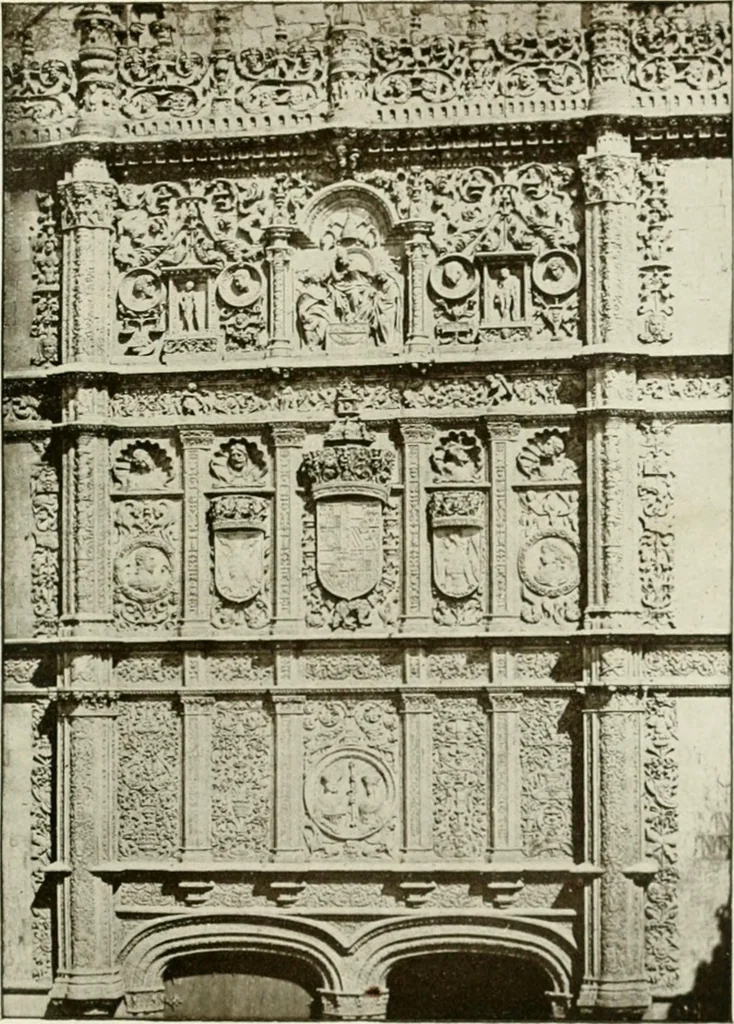 An illustration from Leon, Burgos and Salamanca; a historical and descriptive account, 1908, leaf 588