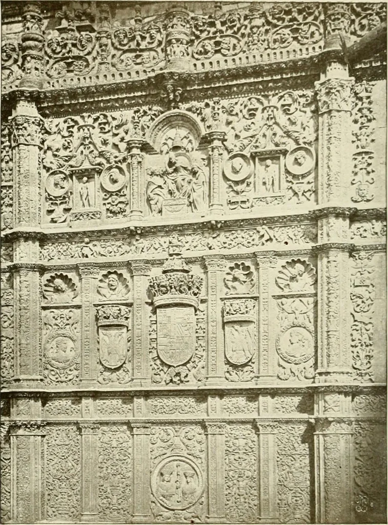 An illustration from Leon, Burgos and Salamanca; a historical and descriptive account, 1908, leaf 589