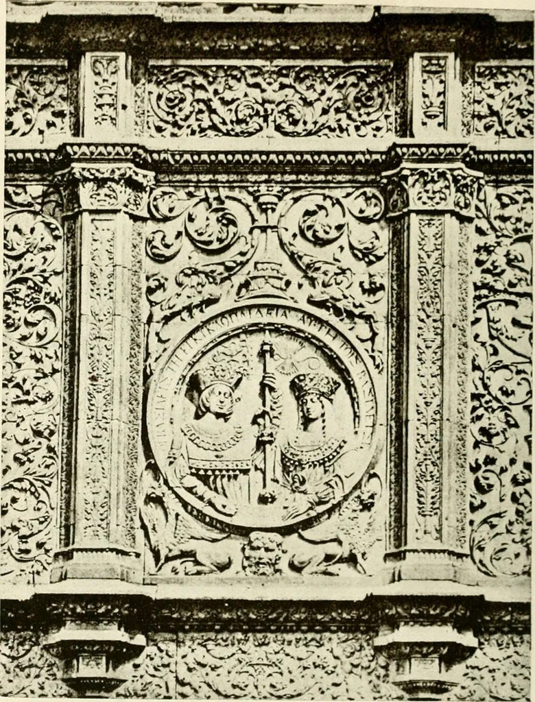 An illustration from Leon, Burgos and Salamanca; a historical and descriptive account, 1908, leaf 591