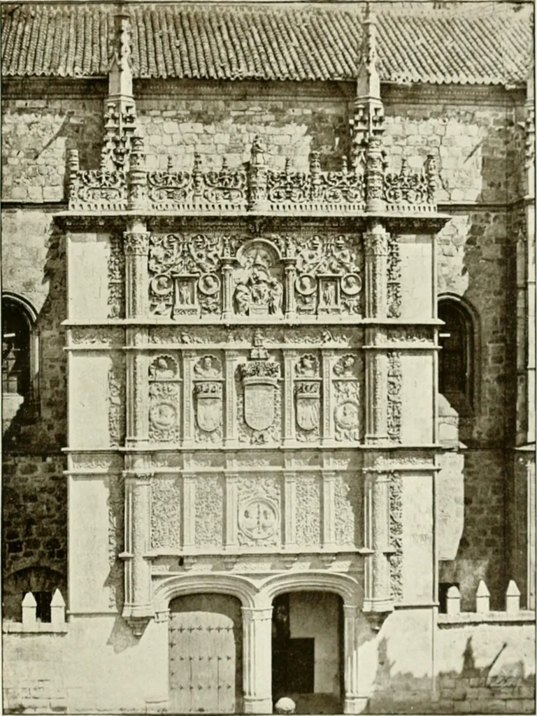 An illustration from Leon, Burgos and Salamanca; a historical and descriptive account, 1908, leaf 592