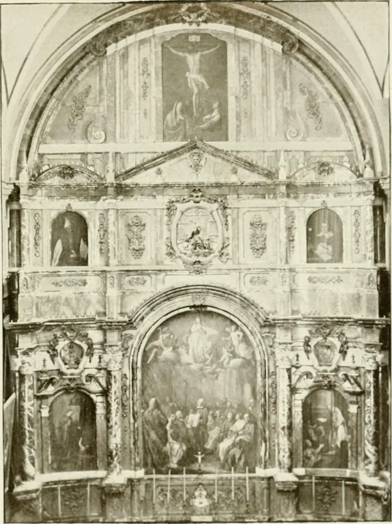 An illustration from Leon, Burgos and Salamanca; a historical and descriptive account, 1908, leaf 594