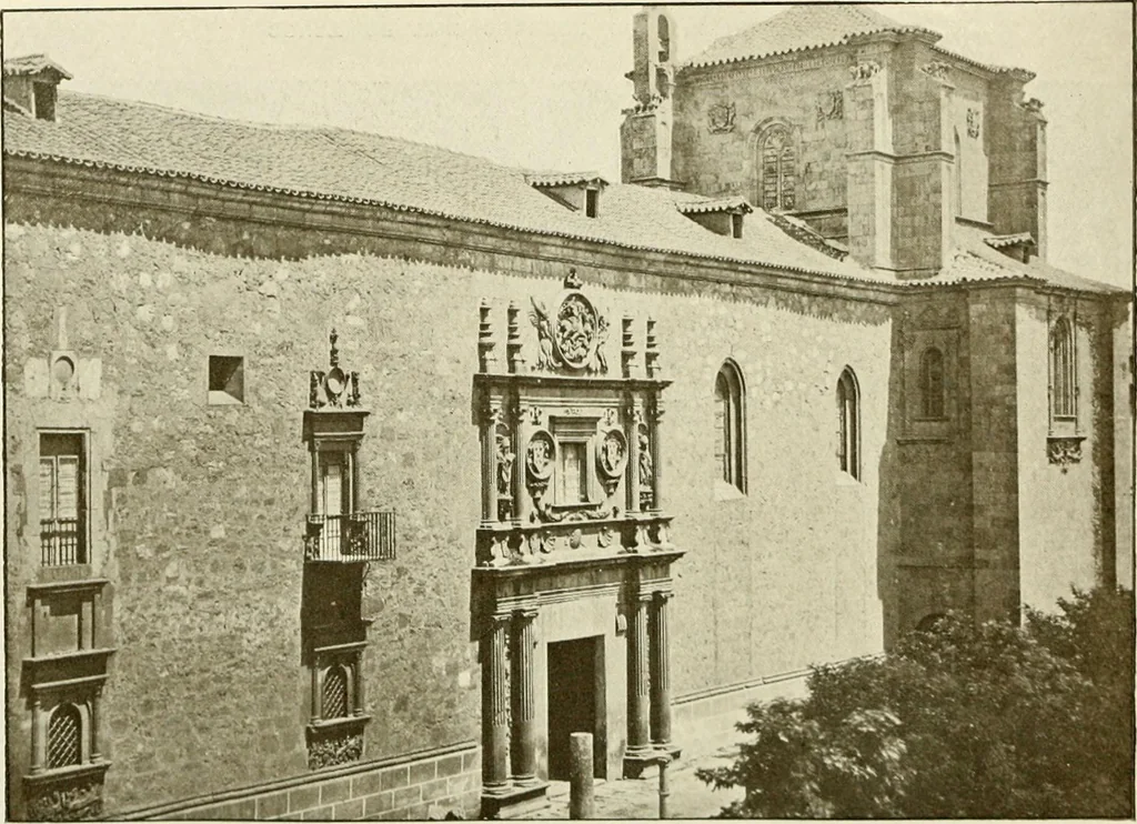 An illustration from Leon, Burgos and Salamanca; a historical and descriptive account, 1908, leaf 601