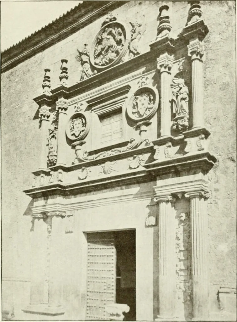 An illustration from Leon, Burgos and Salamanca; a historical and descriptive account, 1908, leaf 602