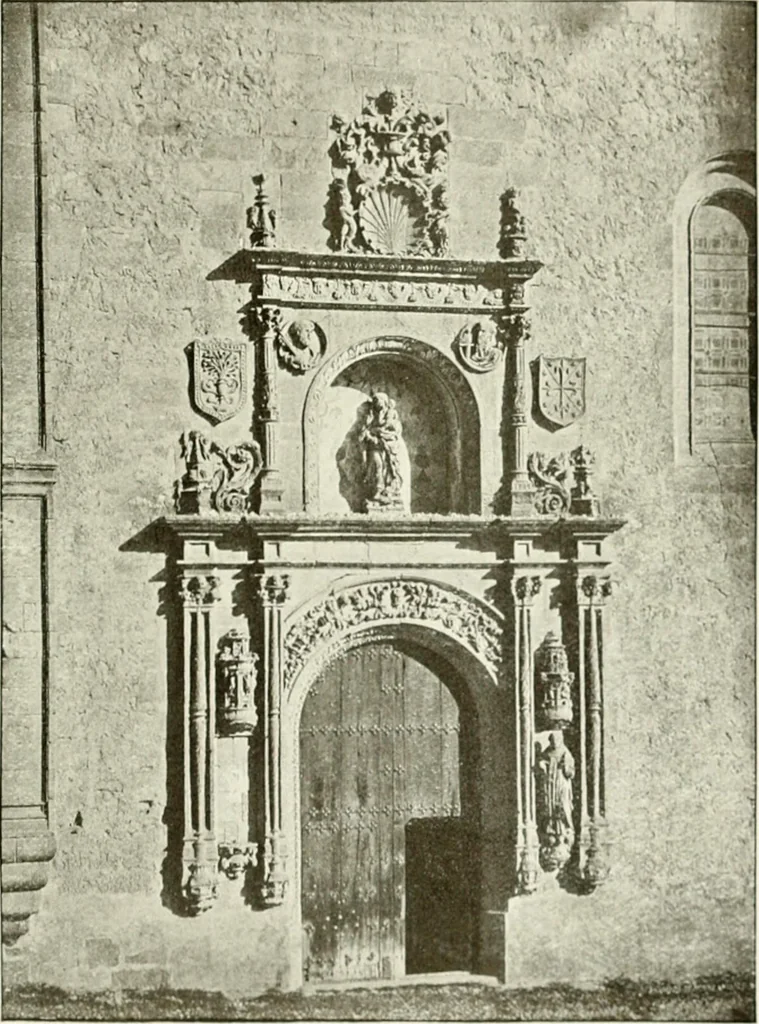 An illustration from Leon, Burgos and Salamanca; a historical and descriptive account, 1908, leaf 606