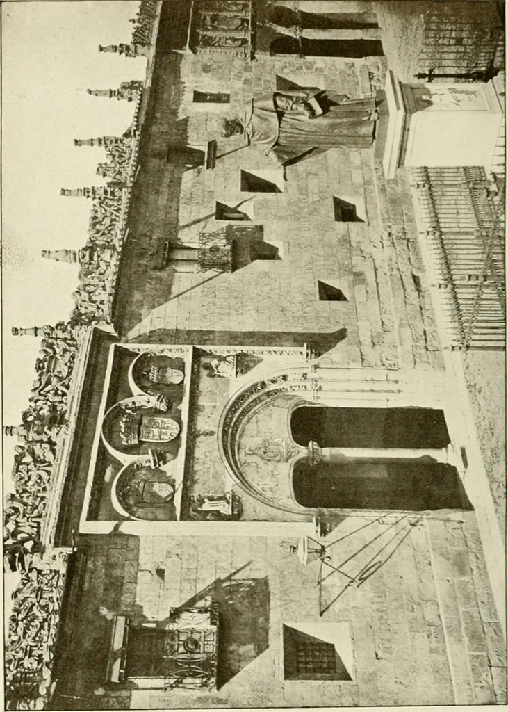 An illustration from Leon, Burgos and Salamanca; a historical and descriptive account, 1908, leaf 619