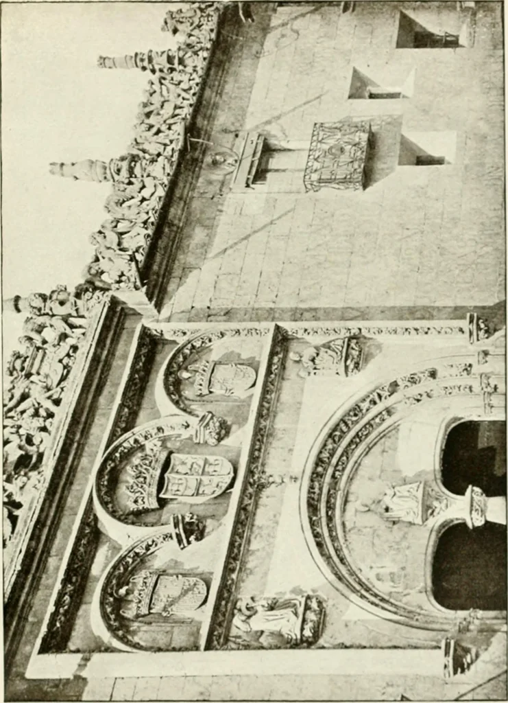 An illustration from Leon, Burgos and Salamanca; a historical and descriptive account, 1908, leaf 620