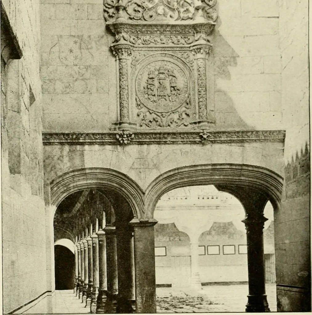 An illustration from Leon, Burgos and Salamanca; a historical and descriptive account, 1908, leaf 621