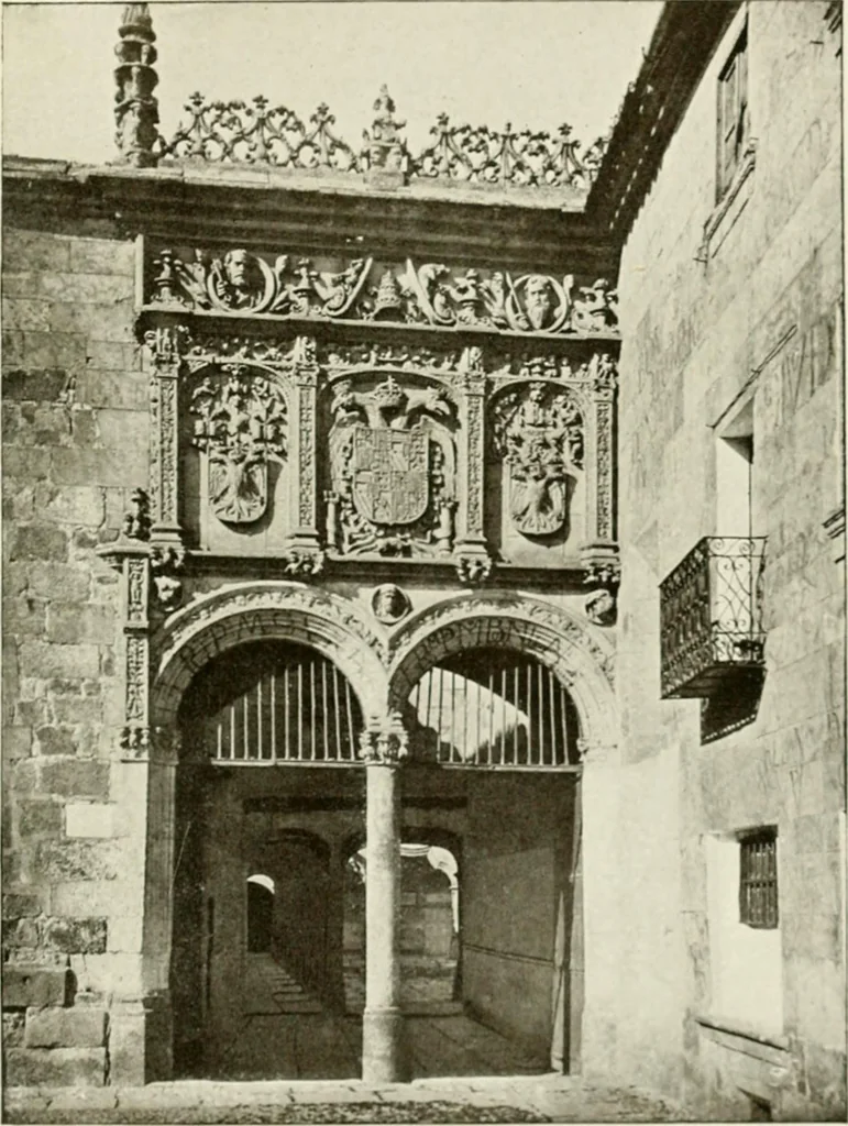 An illustration from Leon, Burgos and Salamanca; a historical and descriptive account, 1908, leaf 622
