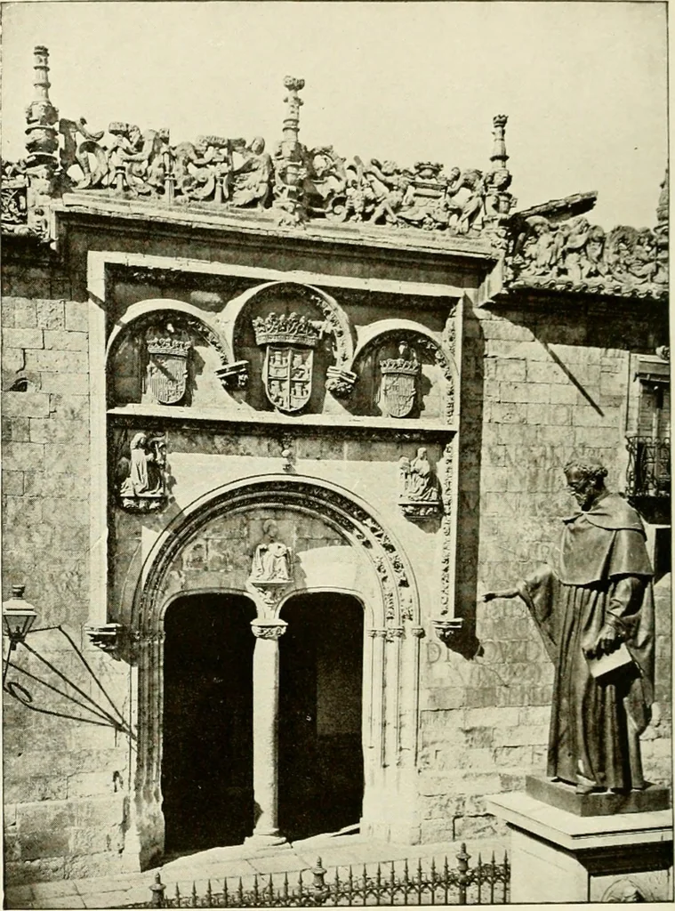 An illustration from Leon, Burgos and Salamanca; a historical and descriptive account, 1908, leaf 623