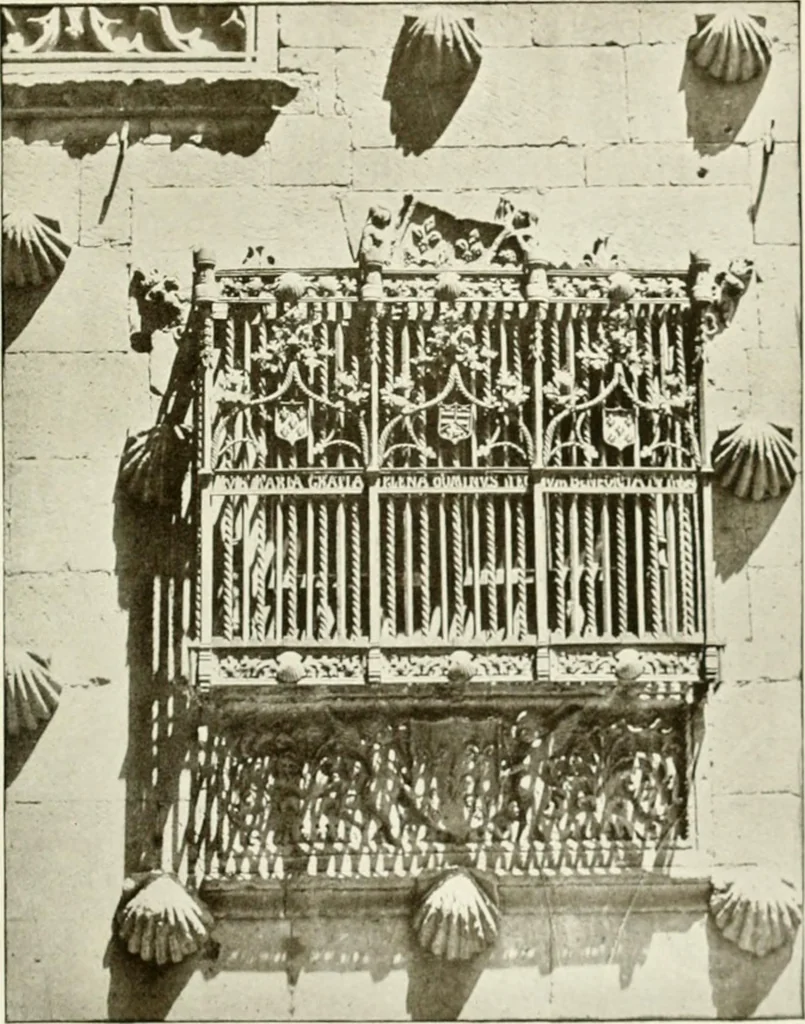 An illustration from Leon, Burgos and Salamanca; a historical and descriptive account, 1908, leaf 628