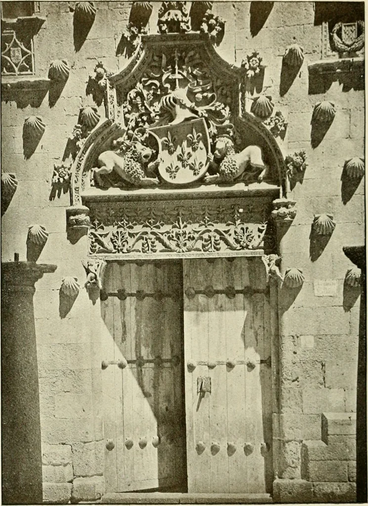 An illustration from Leon, Burgos and Salamanca; a historical and descriptive account, 1908, leaf 631