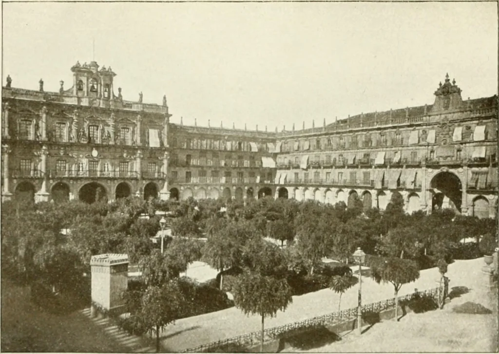 An illustration from Leon, Burgos and Salamanca; a historical and descriptive account, 1908, leaf 636
