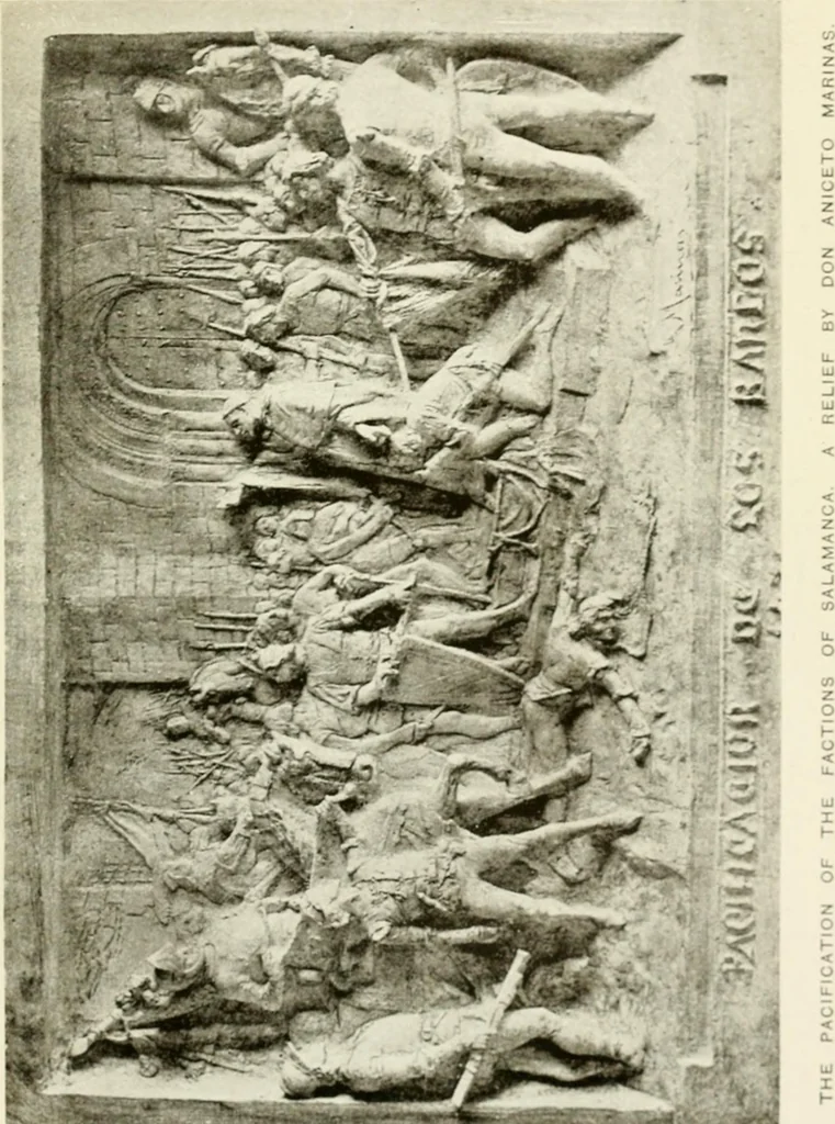 An illustration from Leon, Burgos and Salamanca; a historical and descriptive account, 1908, leaf 644