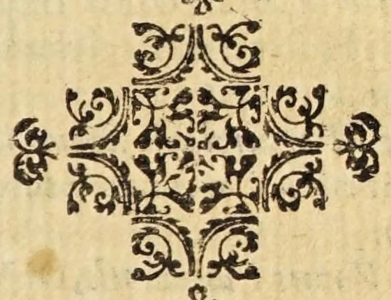 An illustration from Leonis Allatii in antiquitatum Etruscarum fragmenta ab Inghiramio edita animadversiones : additur eiusdem animaduersio in libros Alphonsi Ciccarelli, et auctores ab eo confictos, 1642, leaf 345