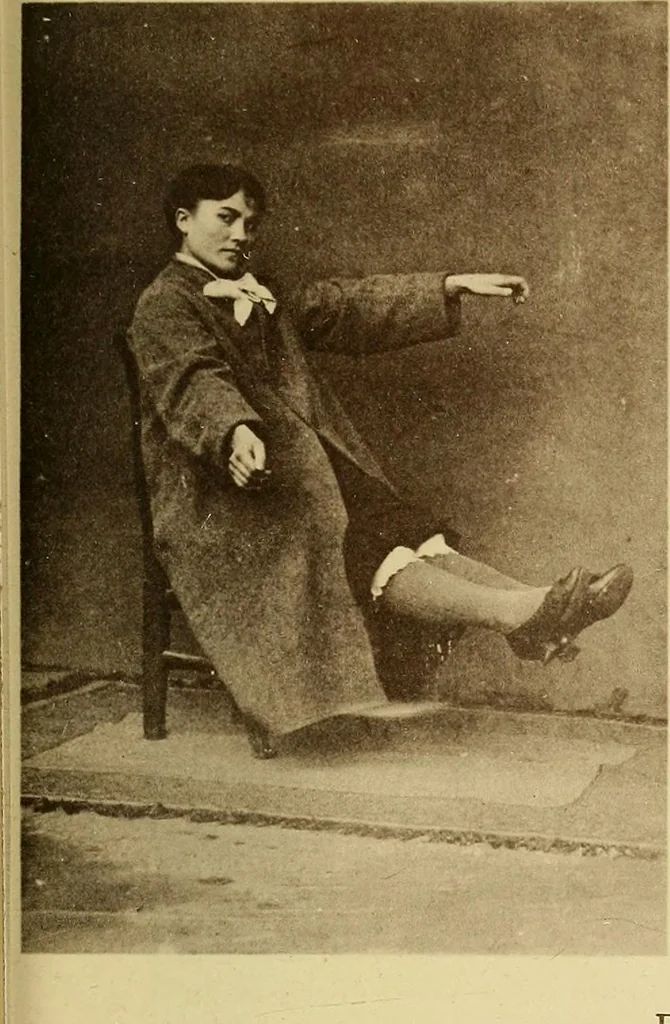 An illustration from Leçons cliniques sur l'hystérie et l'hypnotisme : faites à l'Hôpital Saint-André de Bordeaux, 1891, leaf 518