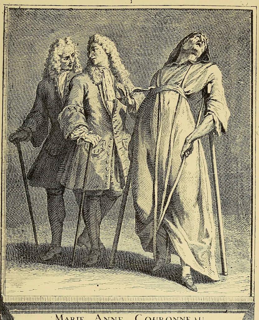 An illustration from Leçons cliniques sur l'hystérie et l'hypnotisme : faites à l'Hôpital Saint-André de Bordeaux, 1891, leaf 520