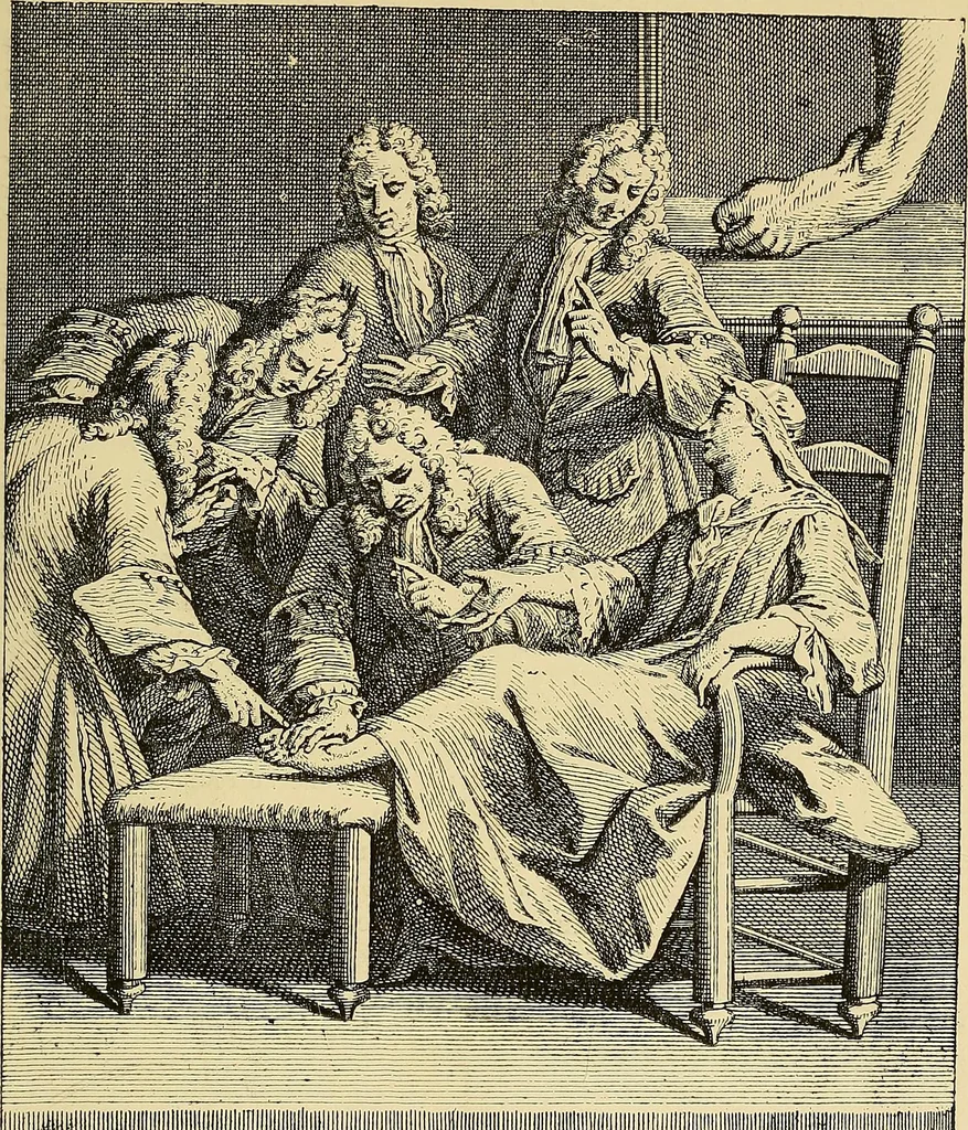 An illustration from Leçons cliniques sur l'hystérie et l'hypnotisme : faites à l'Hôpital Saint-André de Bordeaux, 1891, leaf 524