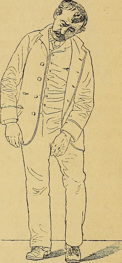 An illustration from Leçons cliniques sur l'hystérie et l'hypnotisme : faites à l'Hôpital Saint-André de Bordeaux, 1891, leaf 35