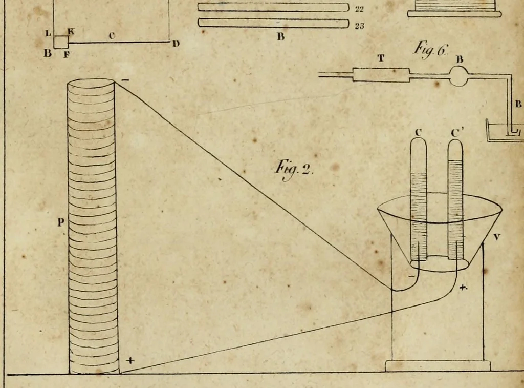An illustration from Leçons de chimie appliquée à la teinture, 1829, leaf 427