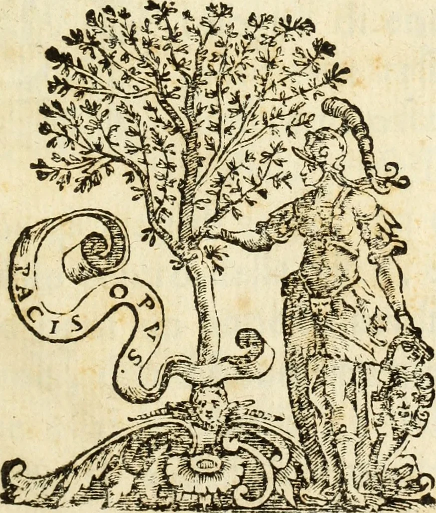 An illustration from Le Operazioni del Compasso Geometrico et Militare, 1649, leaf 4