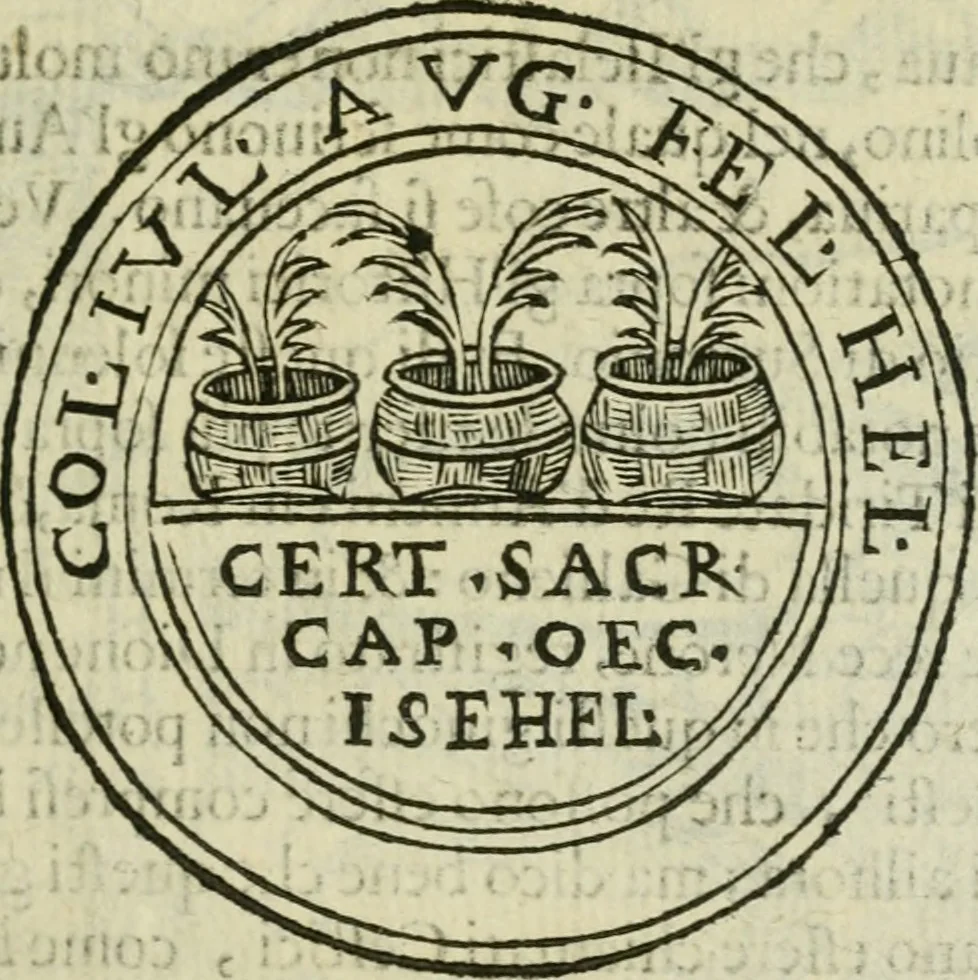 An illustration from Le origini di Padoua, 1625, leaf 54