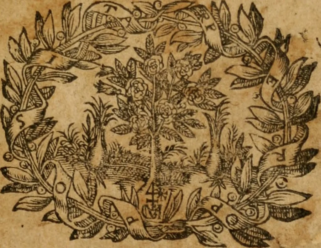 An illustration from Le palais des cvrievx; auquel sont assemblées plusieurs diuersitez pour le plaisir des Doctes, & le bien de ceux qui desirent sçauoir .., 1612, leaf 8