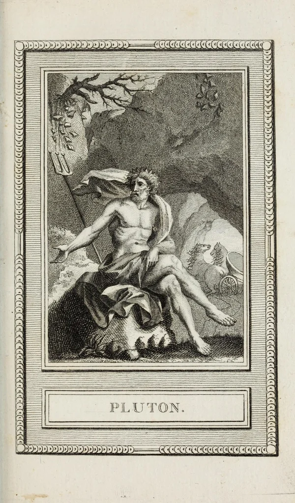 An illustration from Le panthéon, ou, Les figures de la fable : dessinées par M. Gois, sculpteur du roi, professeur de son Académie, & gravées par Simon : avec leurs historiques, 1787, leaf 149