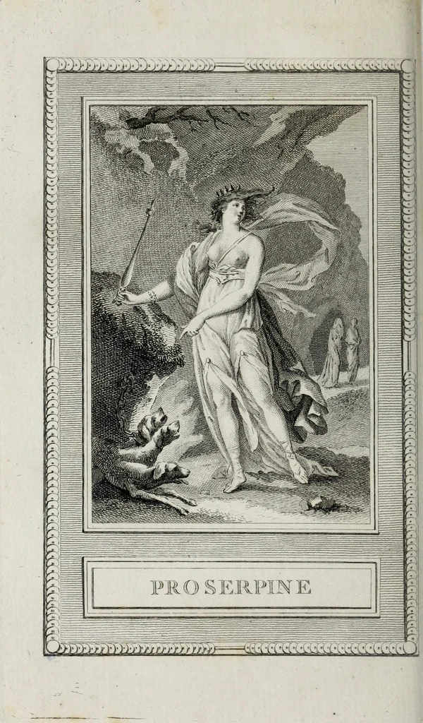 An illustration from Le panthéon, ou, Les figures de la fable : dessinées par M. Gois, sculpteur du roi, professeur de son Académie, & gravées par Simon : avec leurs historiques, 1787, leaf 156