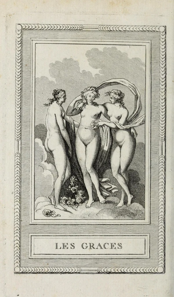 An illustration from Le panthéon, ou, Les figures de la fable : dessinées par M. Gois, sculpteur du roi, professeur de son Académie, & gravées par Simon : avec leurs historiques, 1787, leaf 196